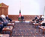 Ghani Holds Consultative Meeting with Political, Jihadi Leaders